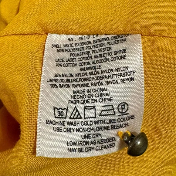 HD in Paris | Anthropologie Villanelle Lace Midi Length Sleeveless Dress Small - Picture 11 of 11